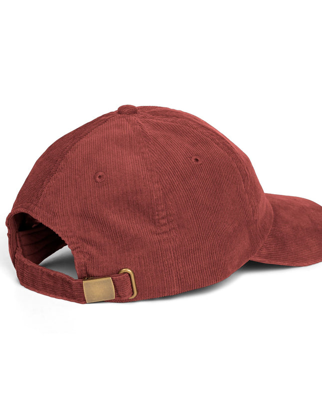 Corduroy Baseball Cap — "Keep Therapy Weird" Embroidered Vintage Hat