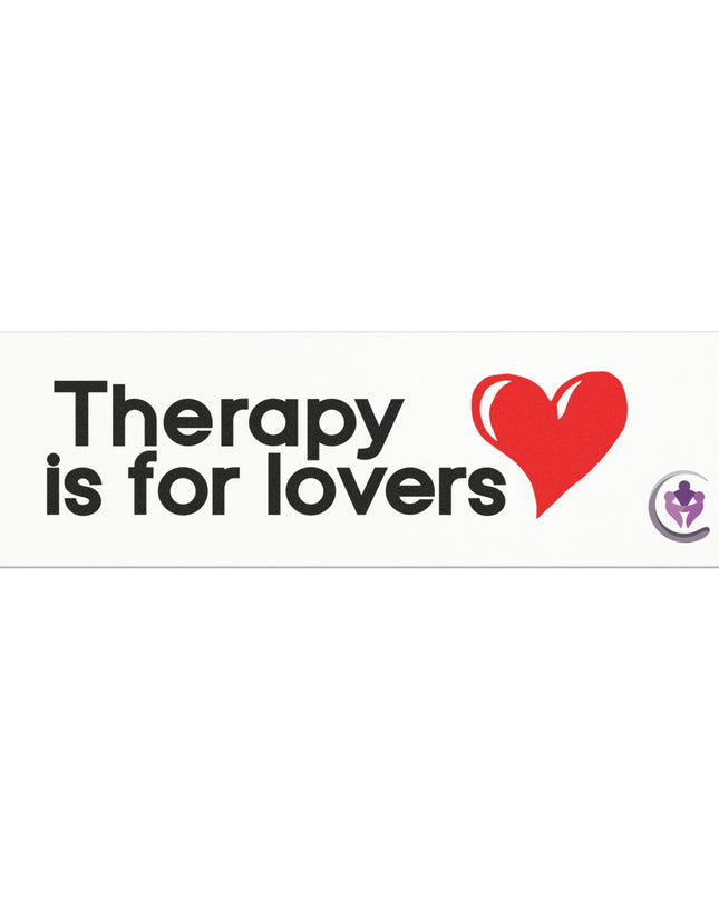 Therapy is for Lovers Car Magnet