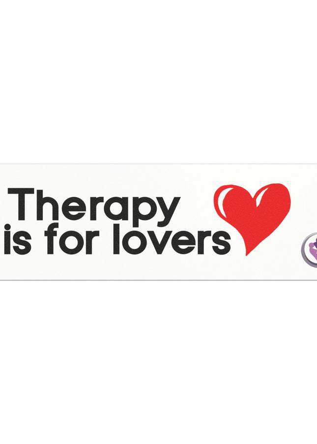Therapy is for Lovers Car Magnet