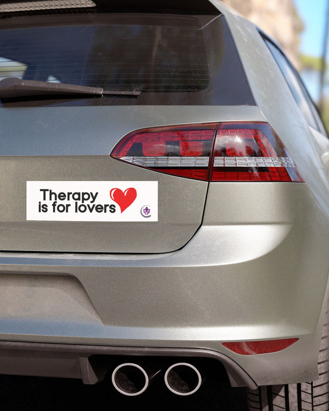 Therapy is for Lovers Car Magnet