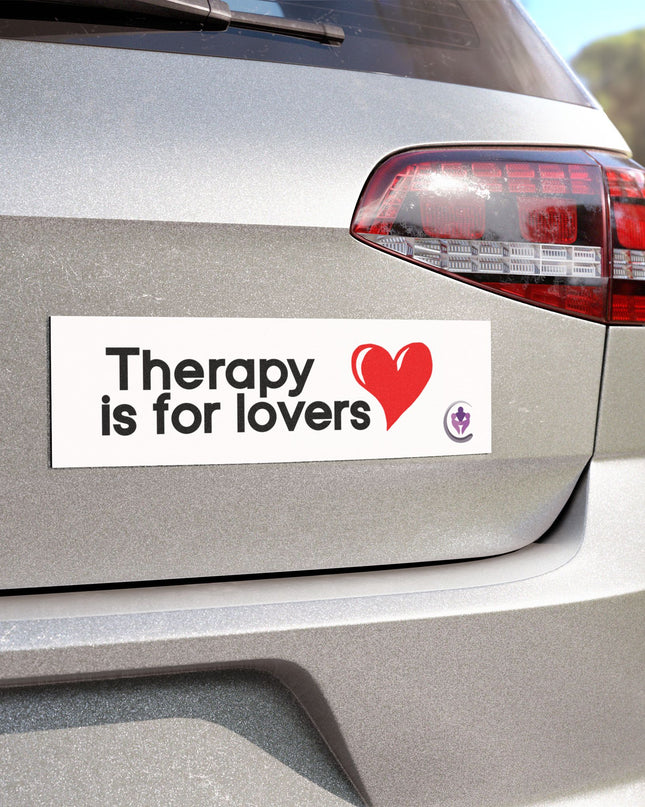 Therapy is for Lovers Car Magnet