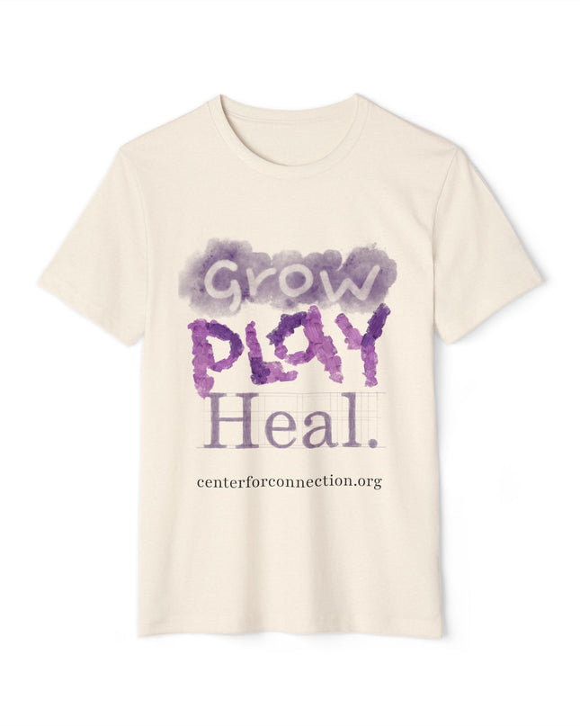 Eco-Friendly Grow Play Heal T-Shirt