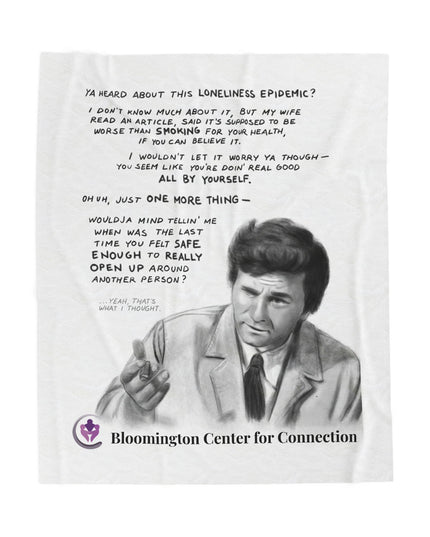 Columbo Velveteen Plush Blanket