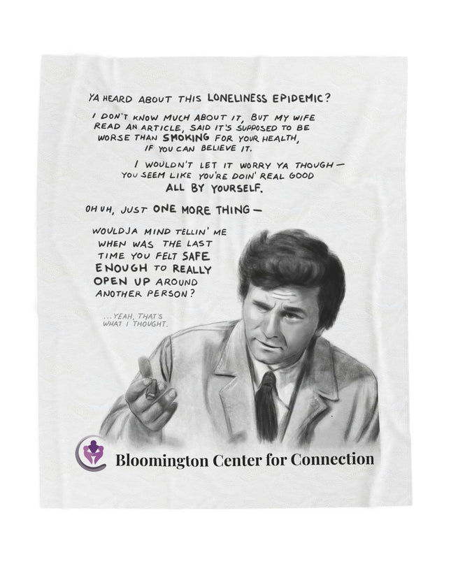 Columbo Velveteen Plush Blanket